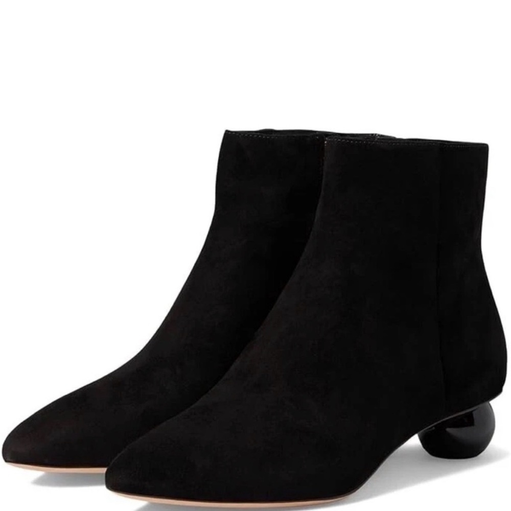 Black ankle boots